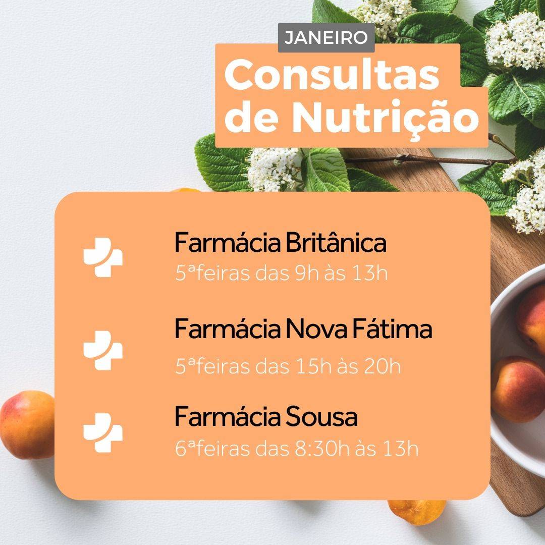 Avaliação nutricional, 1.ª avaliação nutricional gratuita.